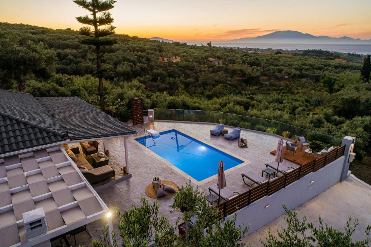 Villa Venia - Cozy Escape With Scenic Sew View, By Zantewize Tragaki Buitenkant foto